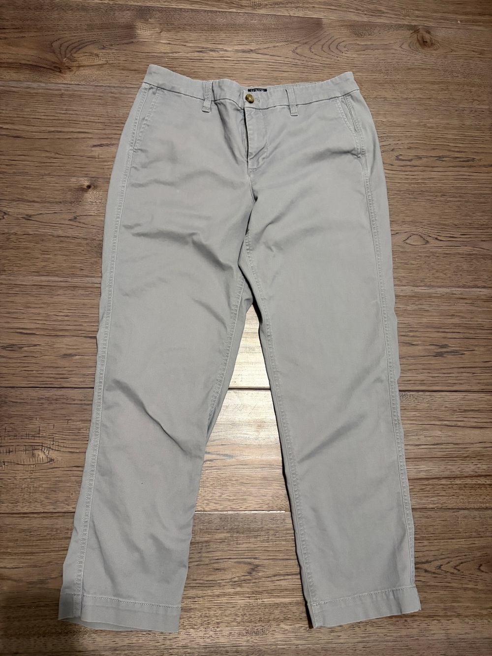 J. Crew Women’s Light Gray Chinos